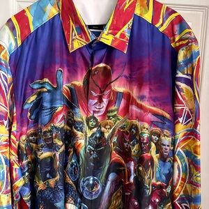 Robert Graham “Marvel” 3X Limited Edition Long Sleeve Shirt.